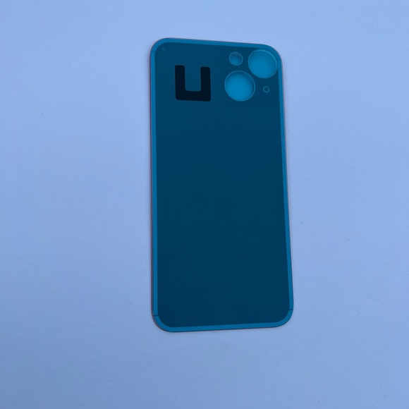 iPhone 14 Replacement BIG HOLE Red Back Glass - Picture 3 of 3